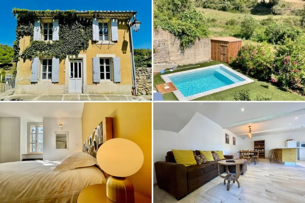 Jardin De La Garrigue - Maison 160M2 - Piscine Aragon المظهر الخارجي الصورة