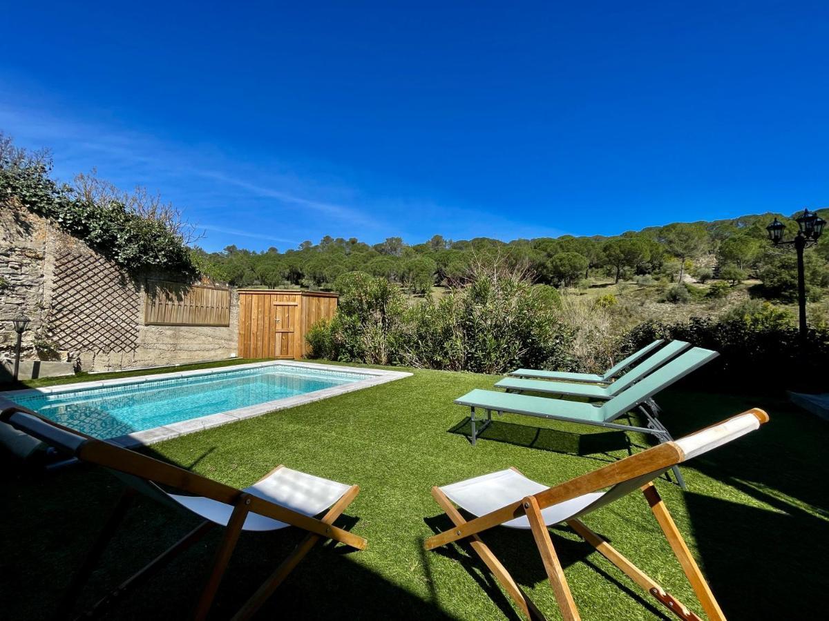 Jardin De La Garrigue - Maison 160M2 - Piscine Aragon المظهر الخارجي الصورة